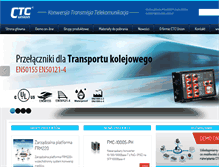 Tablet Screenshot of ctcu.com.pl